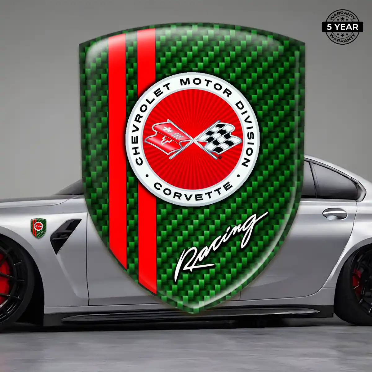 Chevrolet Corvette Emblem Logo Prime Quality