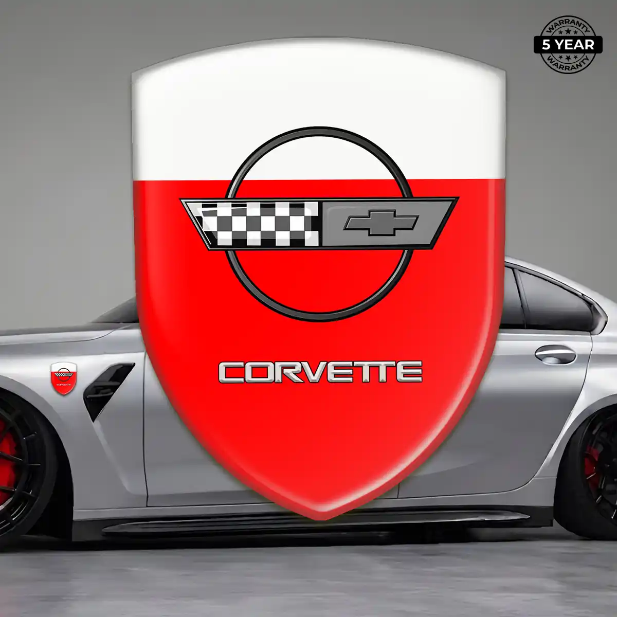 Chevrolet Corvette Emblem Logo Superior Craft