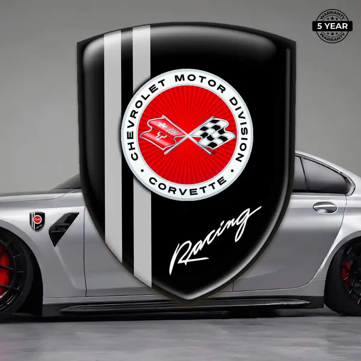 Chevrolet Corvette Emblem Refined Design