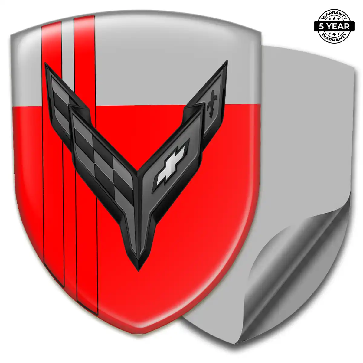 Chevrolet Corvette Emblem Shield Signature Grade