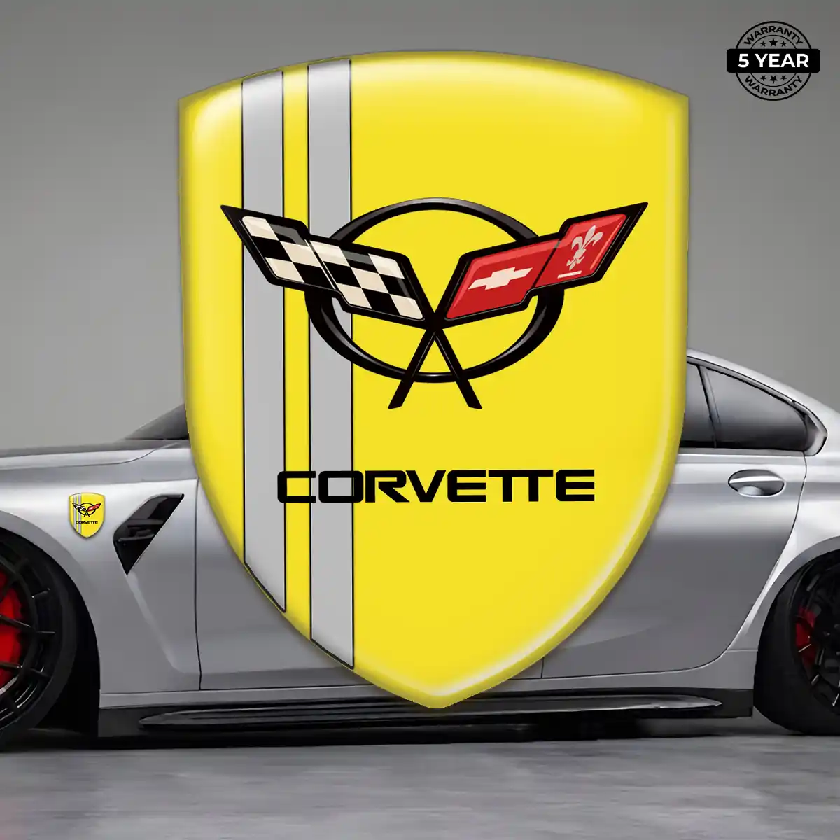 Chevrolet Corvette Emblem Silicone Prime Quality
