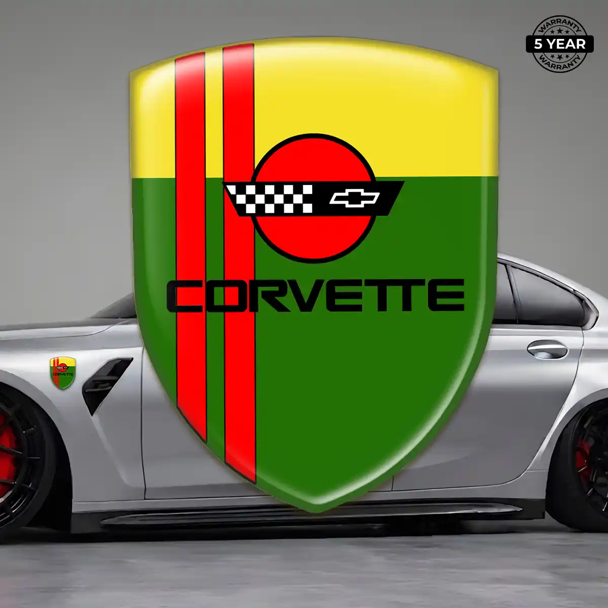 Chevrolet Corvette Emblem Silicone Signature Grade