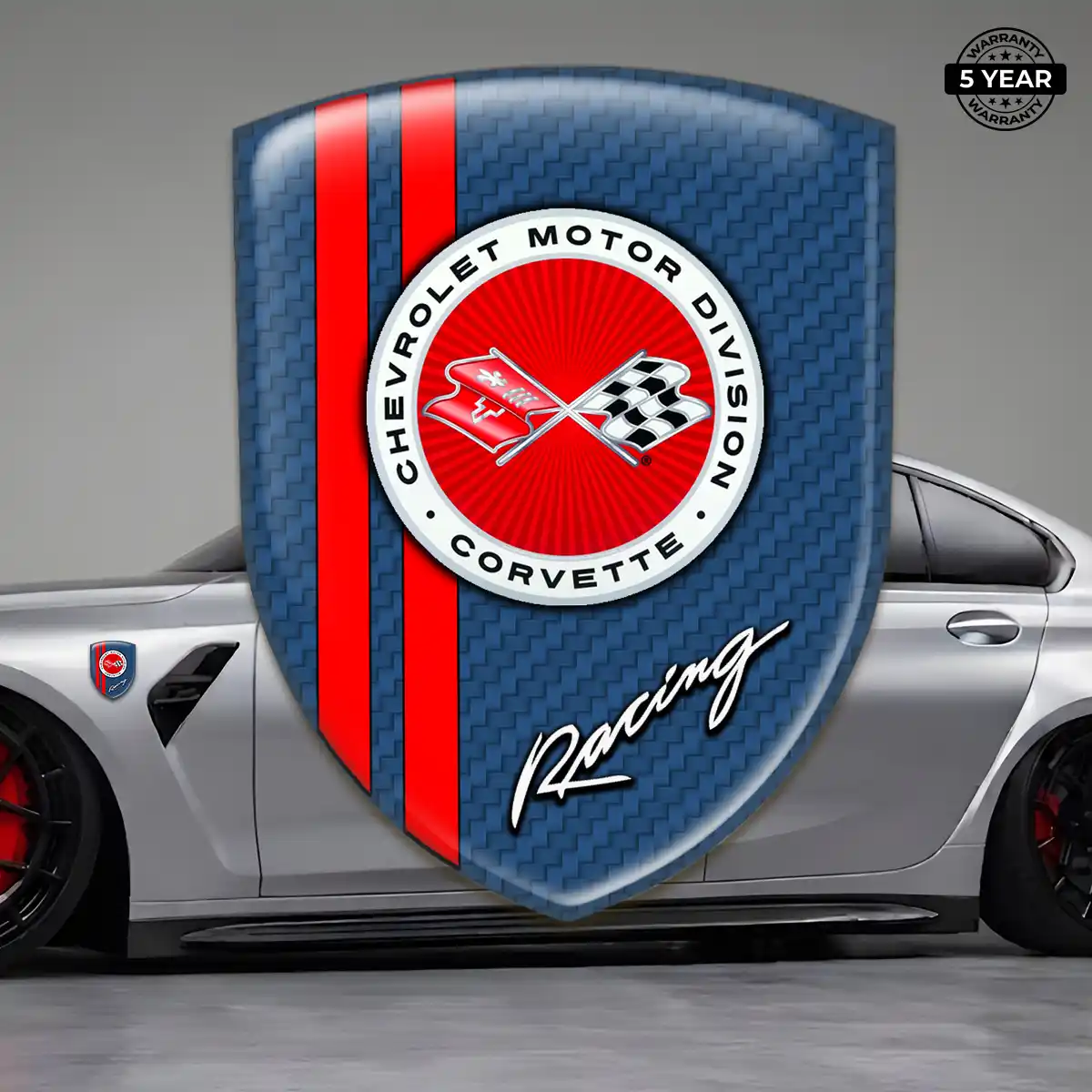 Chevrolet Corvette Emblem Silicone Superior Craft