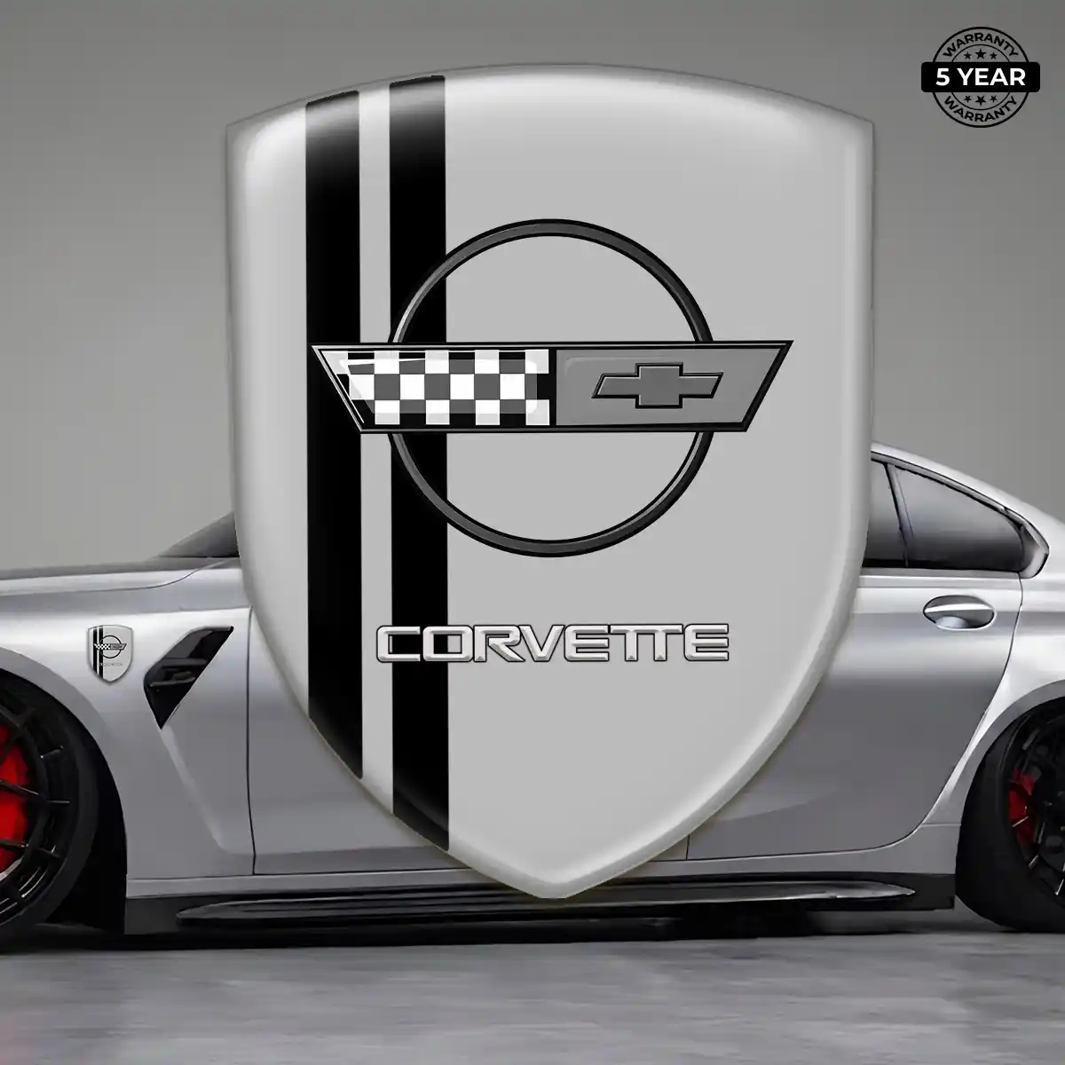 Chevrolet Corvette Emblem Sleek Style