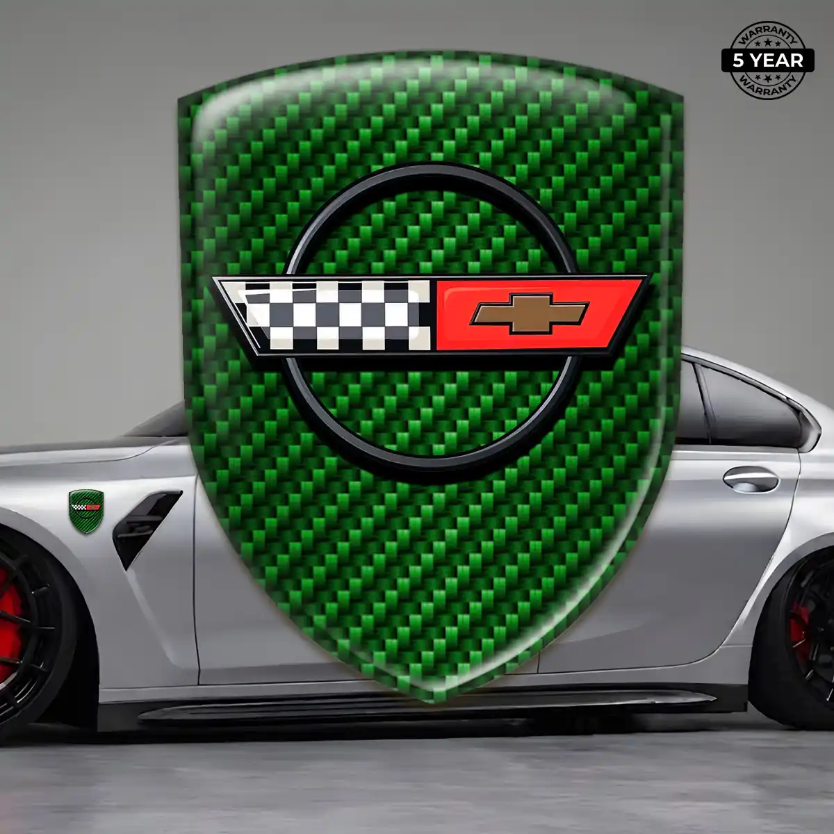 Chevrolet Corvette Logo Badge Refined Design