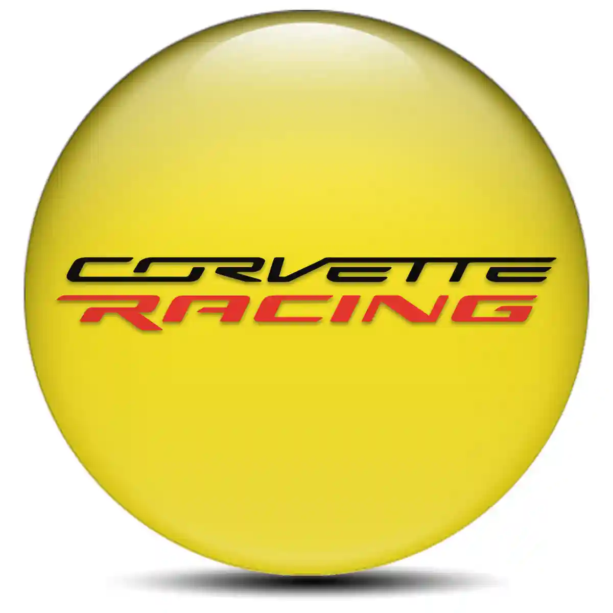 Chevrolet Corvette Logo Silicone Badge Self-Adhesive Premium Edition