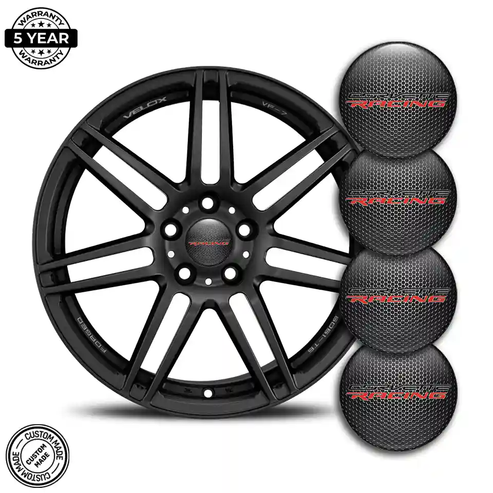 Chevrolet Corvette Logo Silicone Sticker Premium Edition