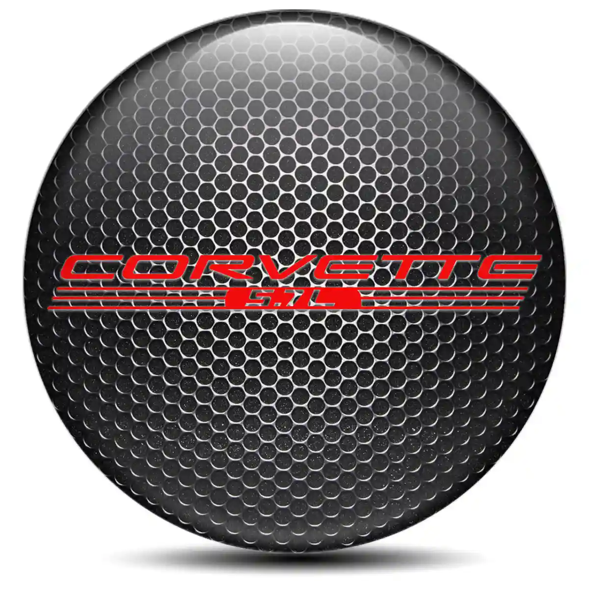 Chevrolet Corvette Logo Sticker Premium Edition