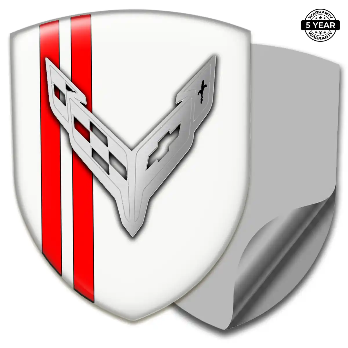 Chevrolet Corvette Logo Sticker Prestige Line