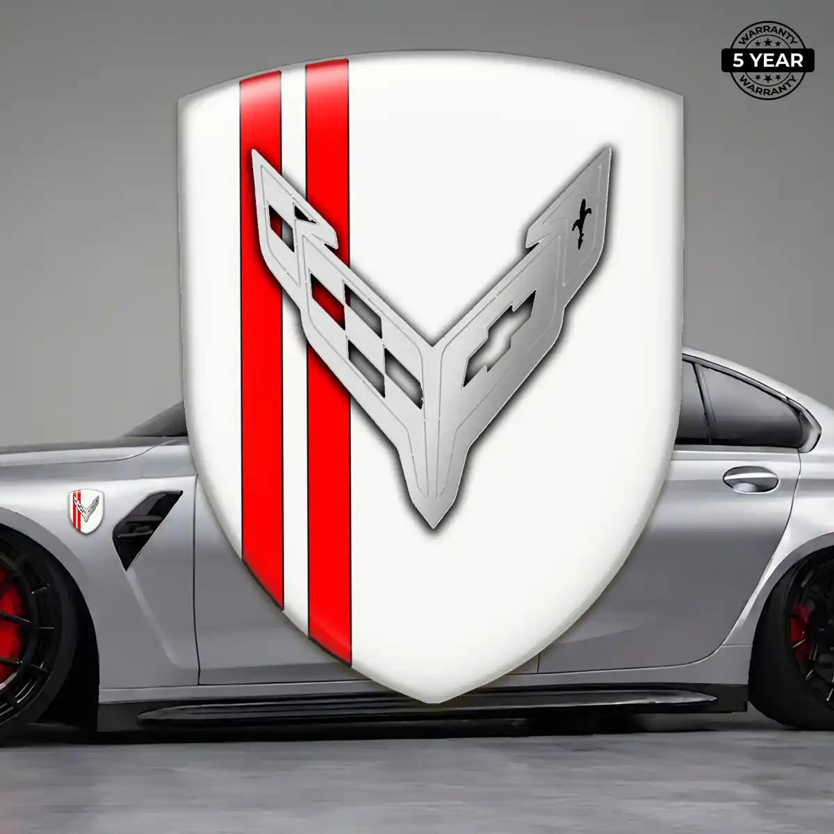 Chevrolet Corvette Logo Sticker Prestige Line