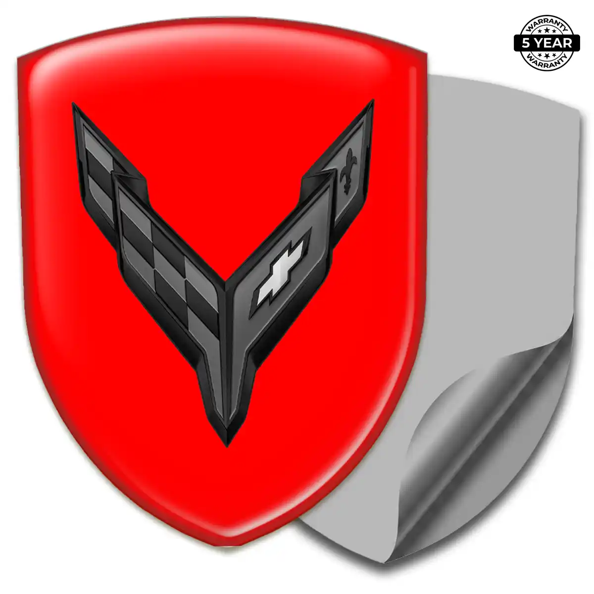 Chevrolet Corvette Logo Sticker Prime Quality