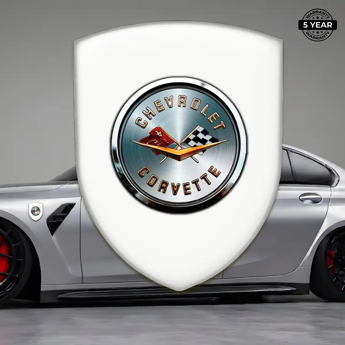 Chevrolet Corvette Silicone Badge Prime Quality