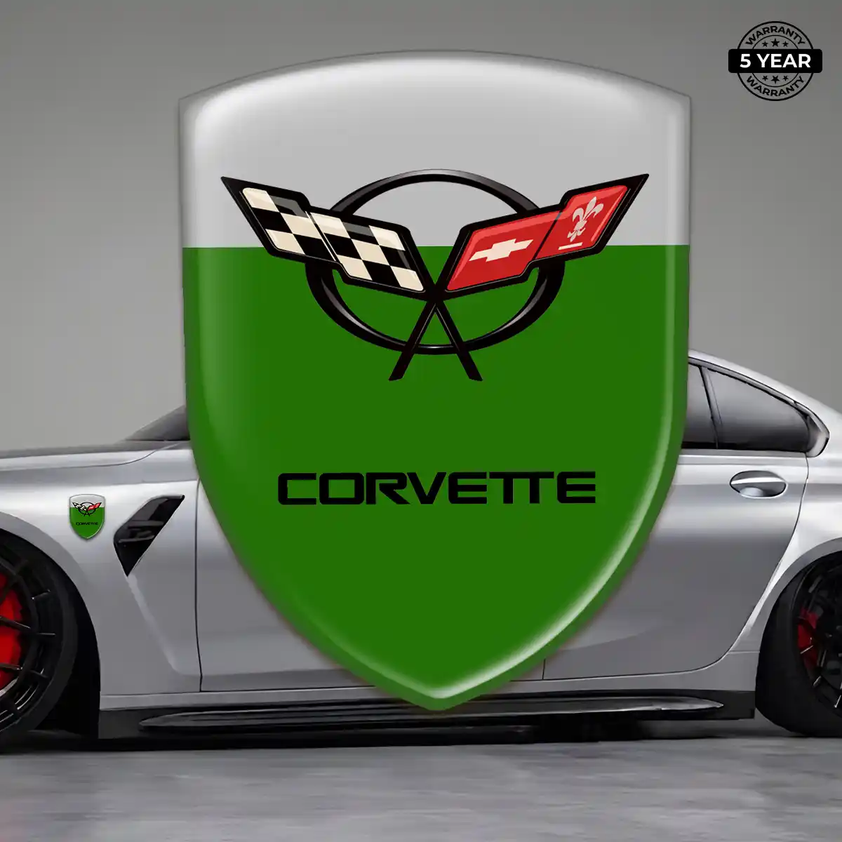 Chevrolet Corvette Silicone Badge Signature Grade