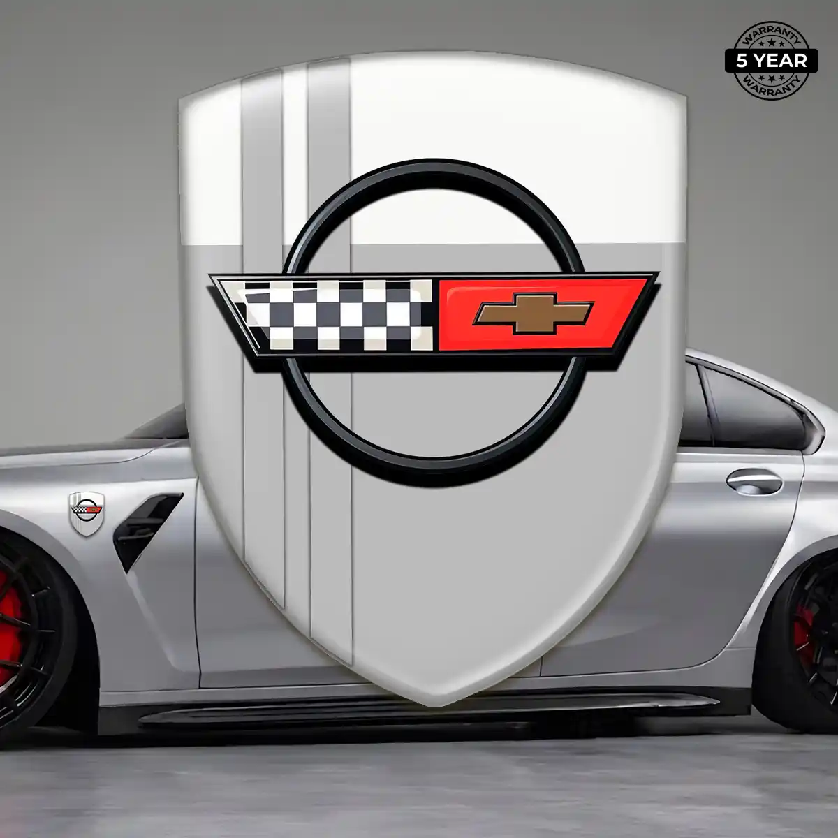 Chevrolet Corvette Silicone Badge Superior Craft