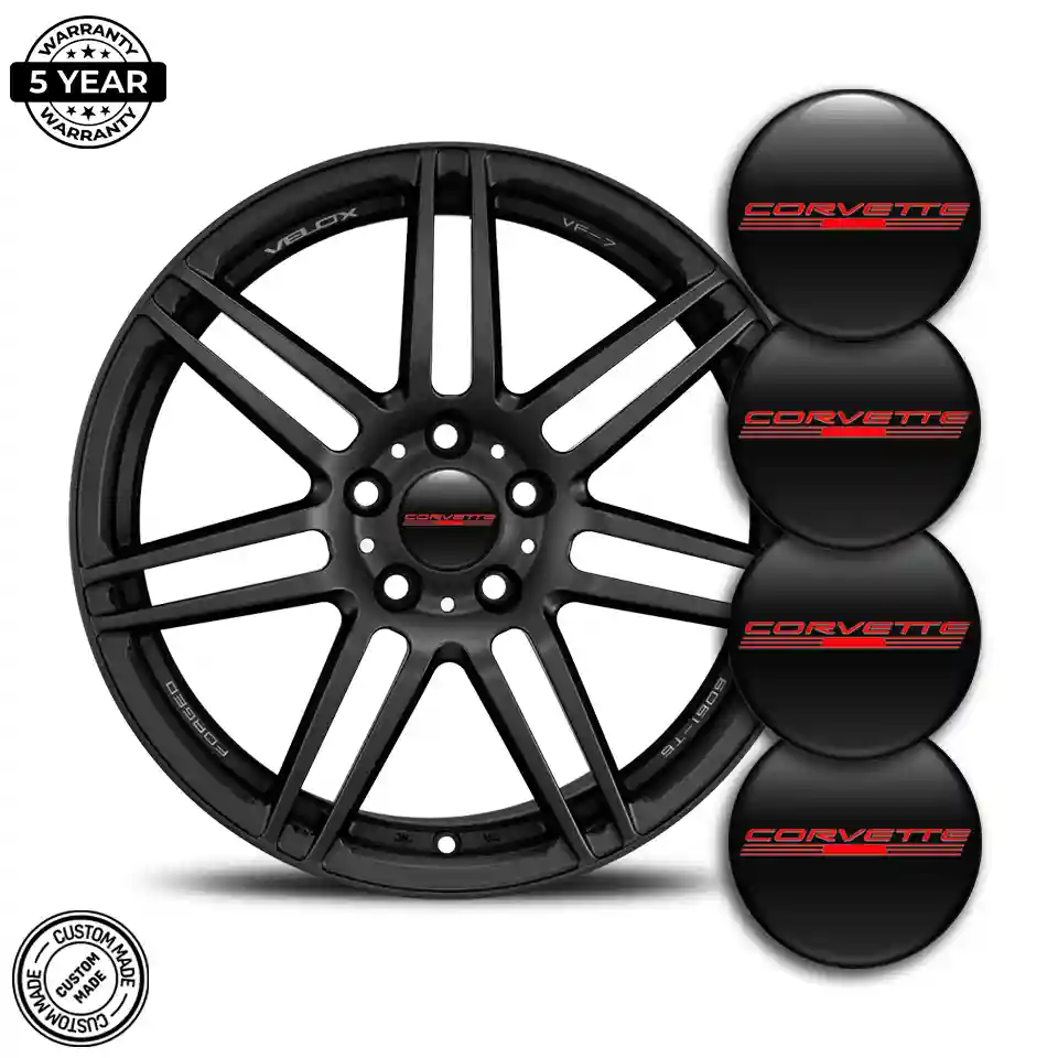 Chevrolet Corvette Silicone Emblem Premium Edition