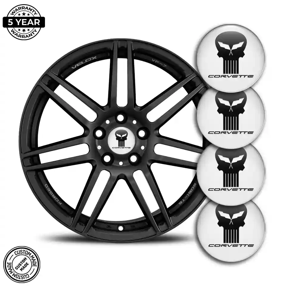 Chevrolet Corvette Silicone Emblem Stylish Design