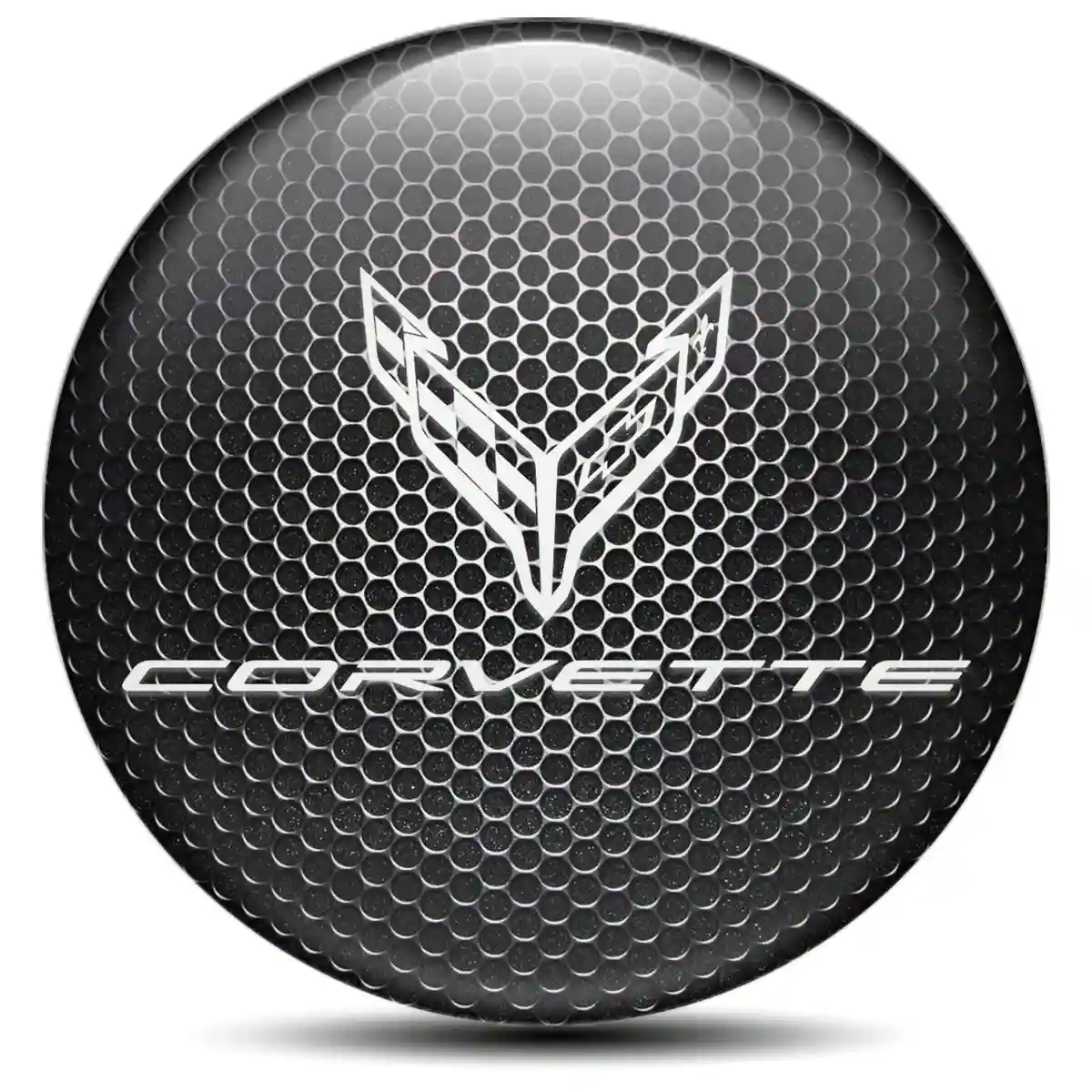 Chevrolet Corvette Silicone Sticker High Quality