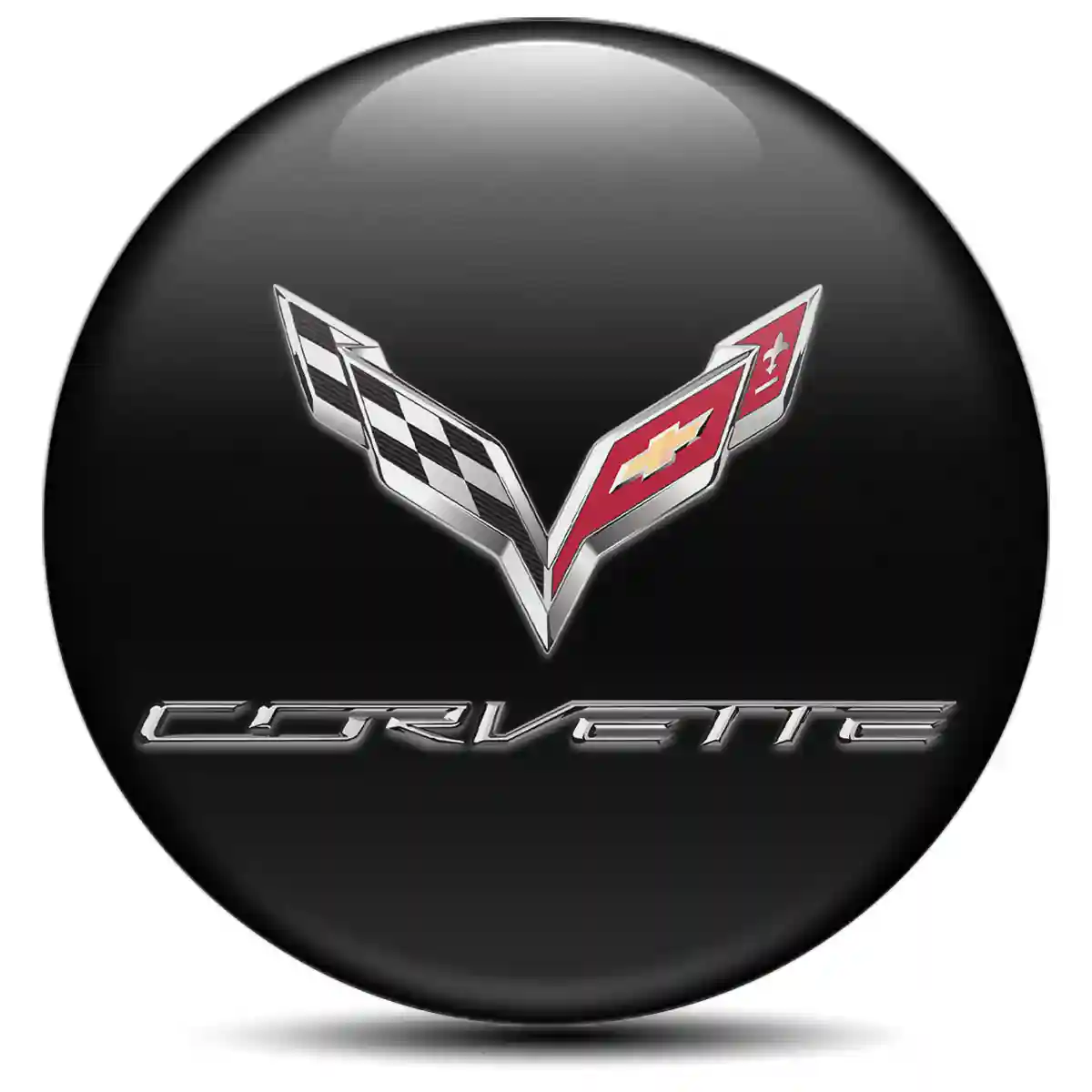 Chevrolet Corvette Silicone Sticker Limited Edition