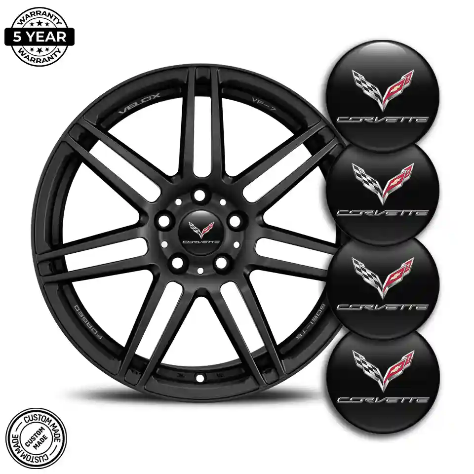 Chevrolet Corvette Silicone Sticker Limited Edition