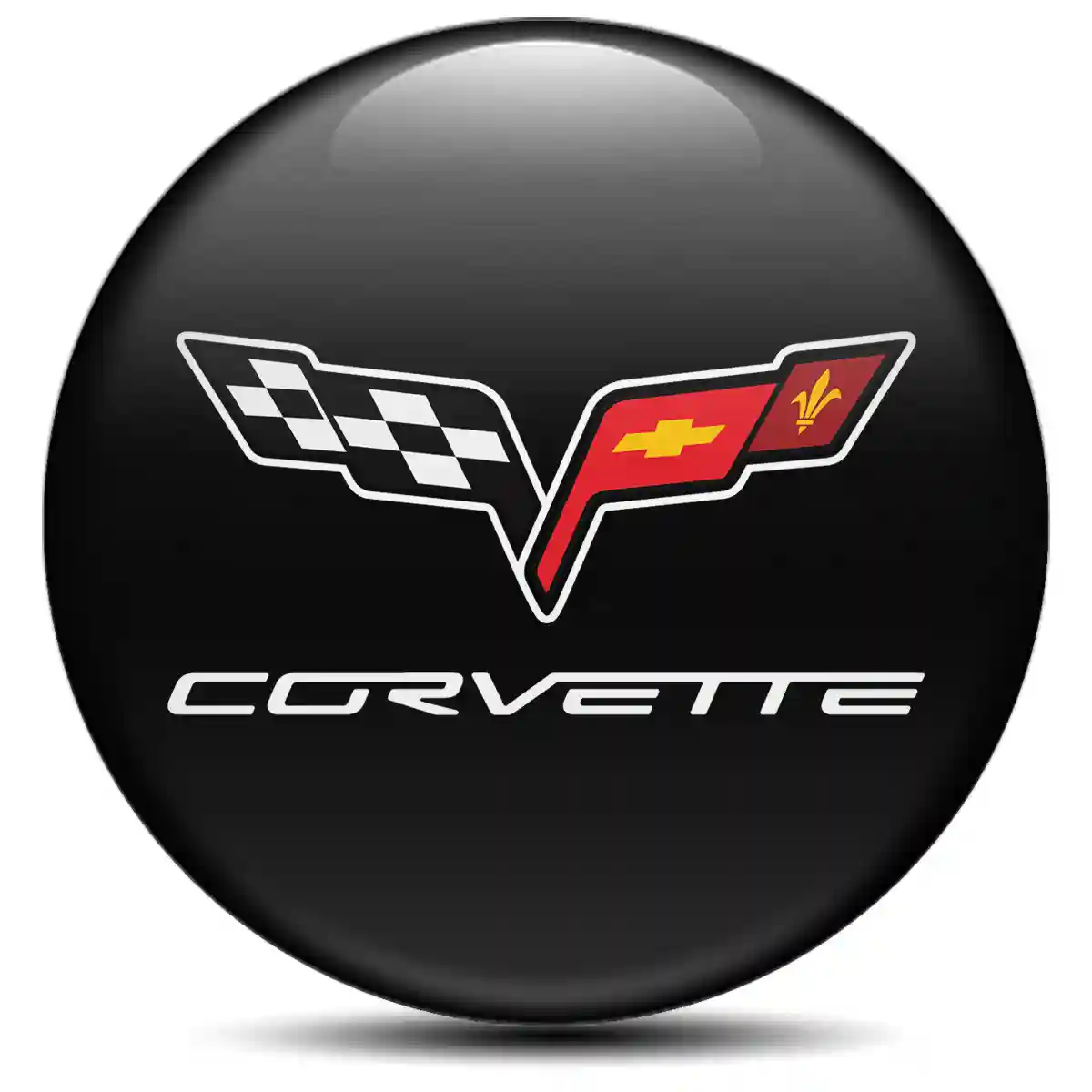 Chevrolet Corvette Silicone Sticker Luxury Edition