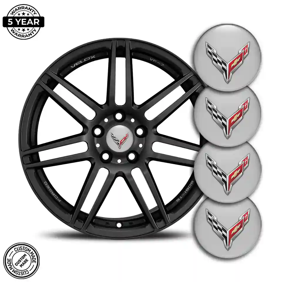 Chevrolet Corvette Silicone Sticker Self-Adhesive Limited Edition