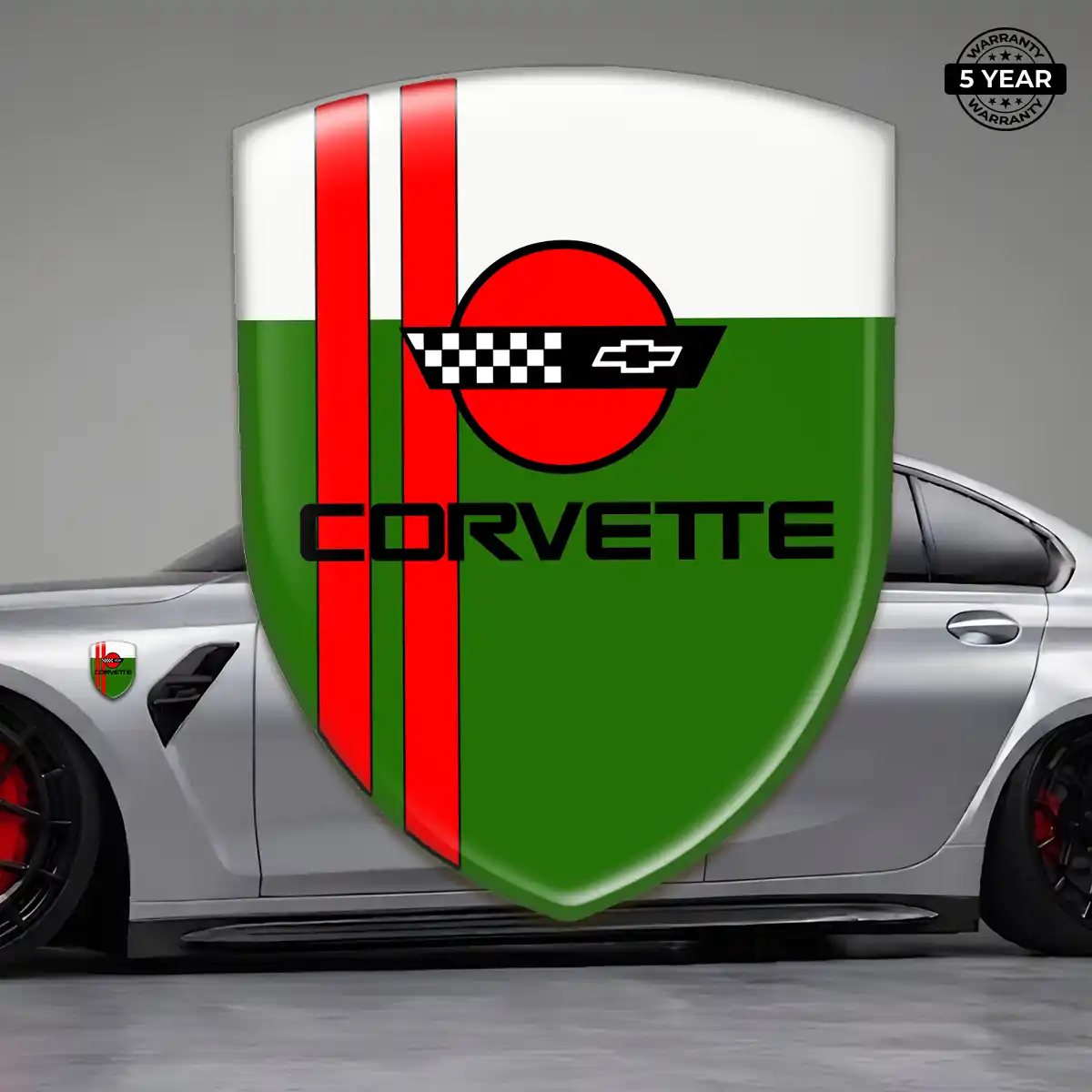 Chevrolet Corvette Sticker Prime Quality
