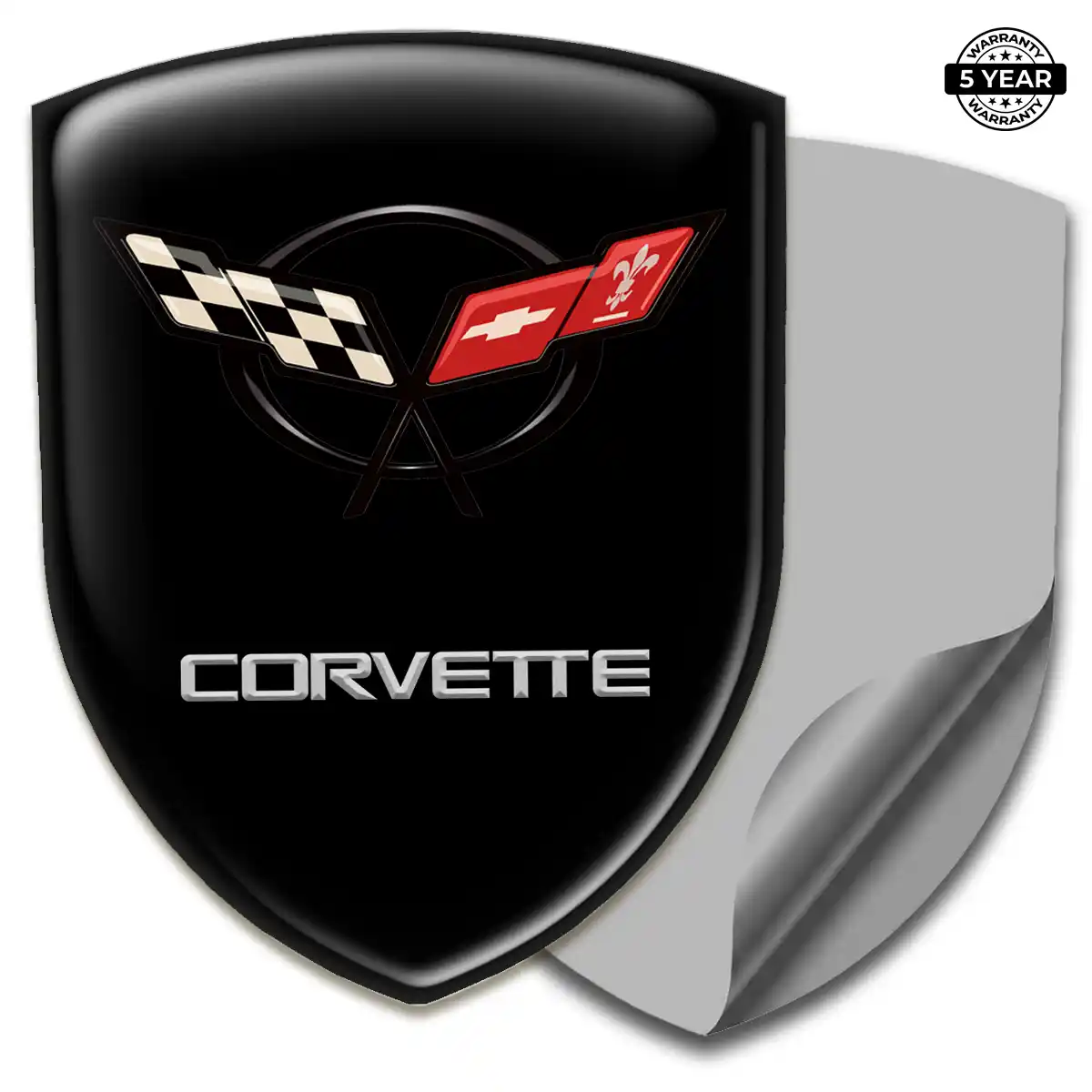 Chevrolet Corvette Sticker Refined Design