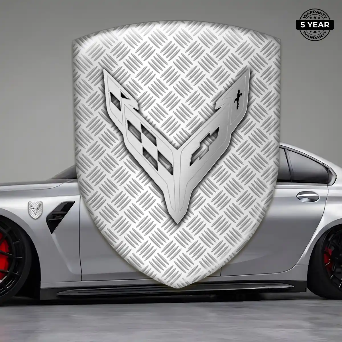 Chevrolet Corvette Vehicle Logo Sticker Prestige Line