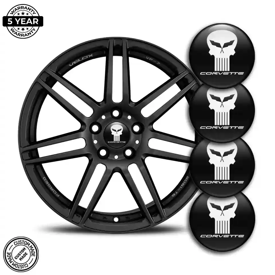 Chevrolet Corvette Wheel Emblems Limited Edition