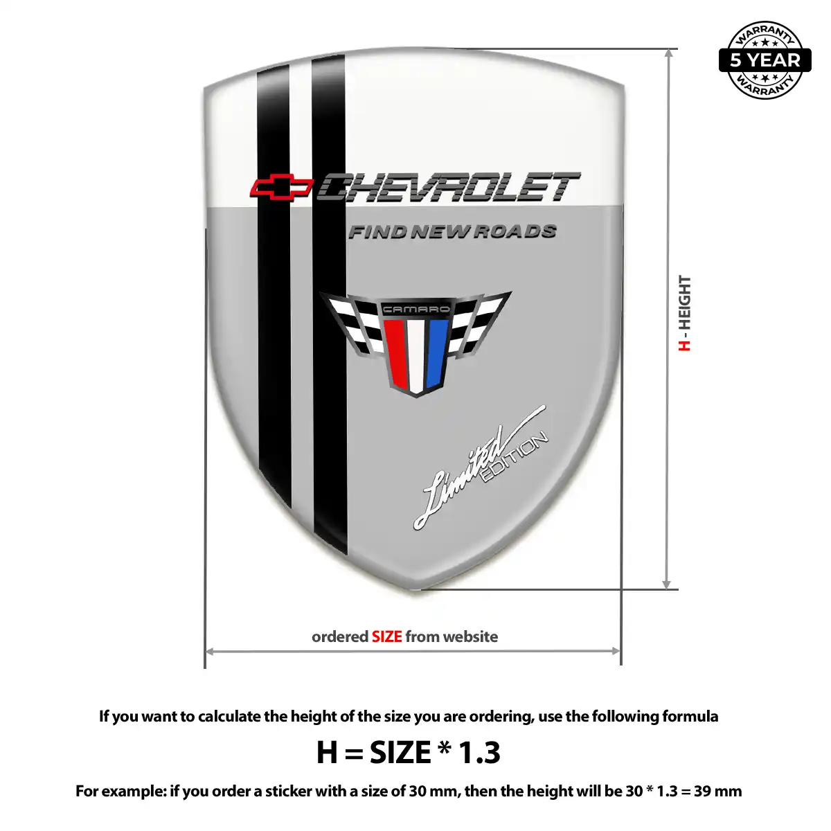 Chevrolet Crest Emblem Exclusive Series