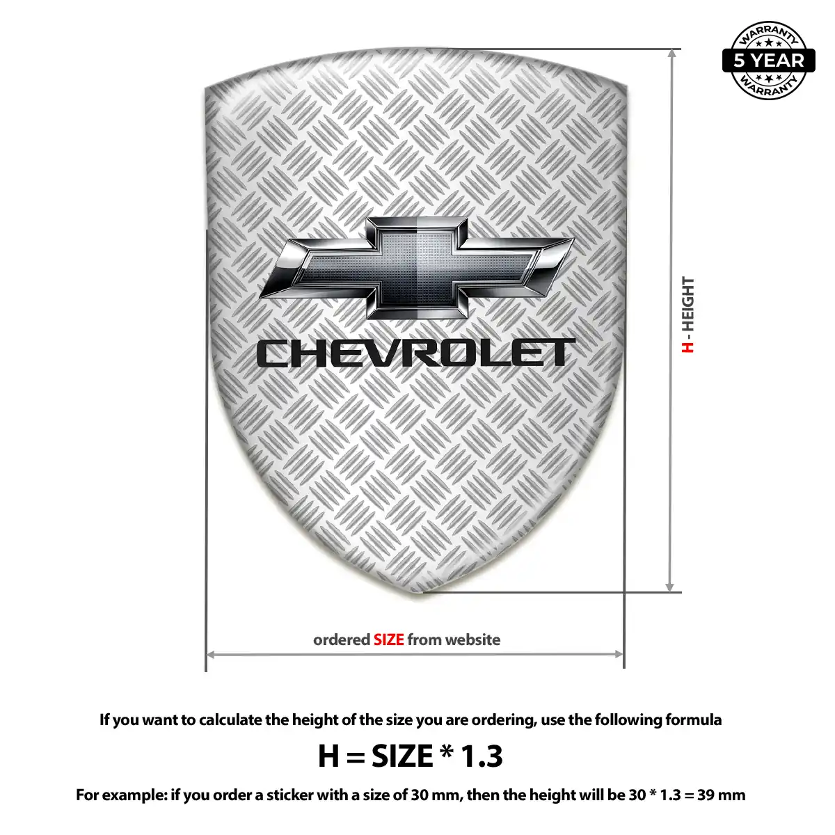 Chevrolet Crest Emblem Refined Design