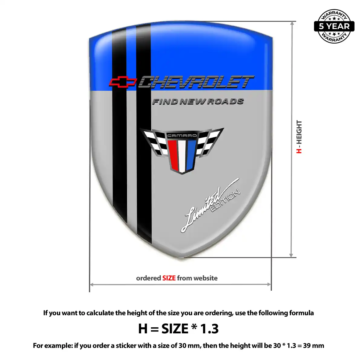 Chevrolet Crest Emblem Superior Craft
