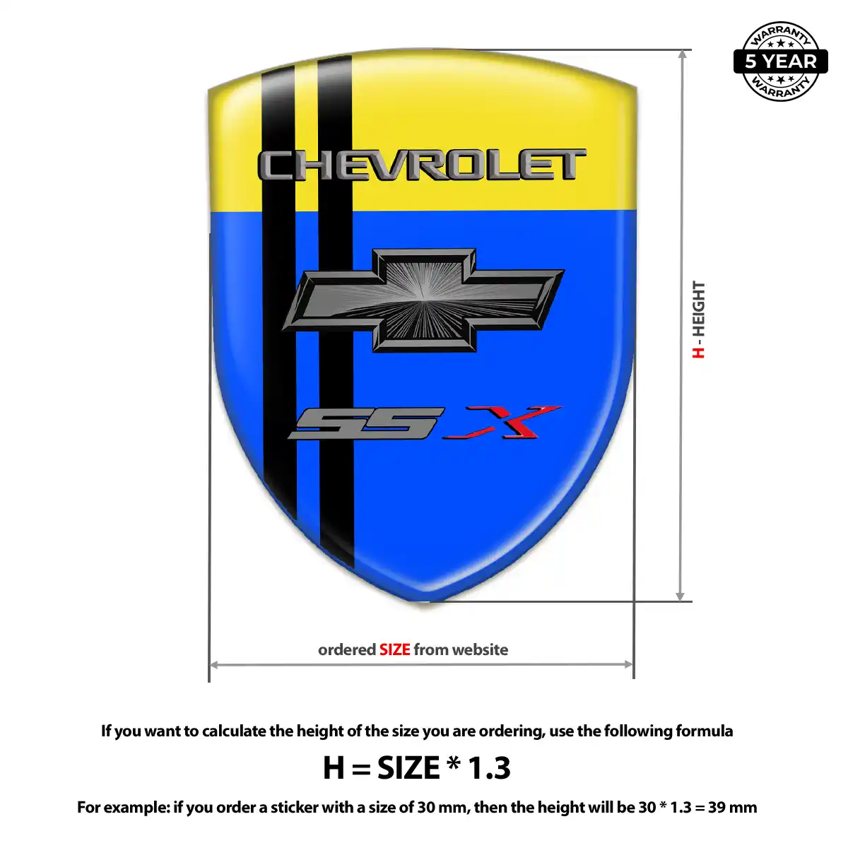 Chevrolet Crest Logo Emblem Prime Quality