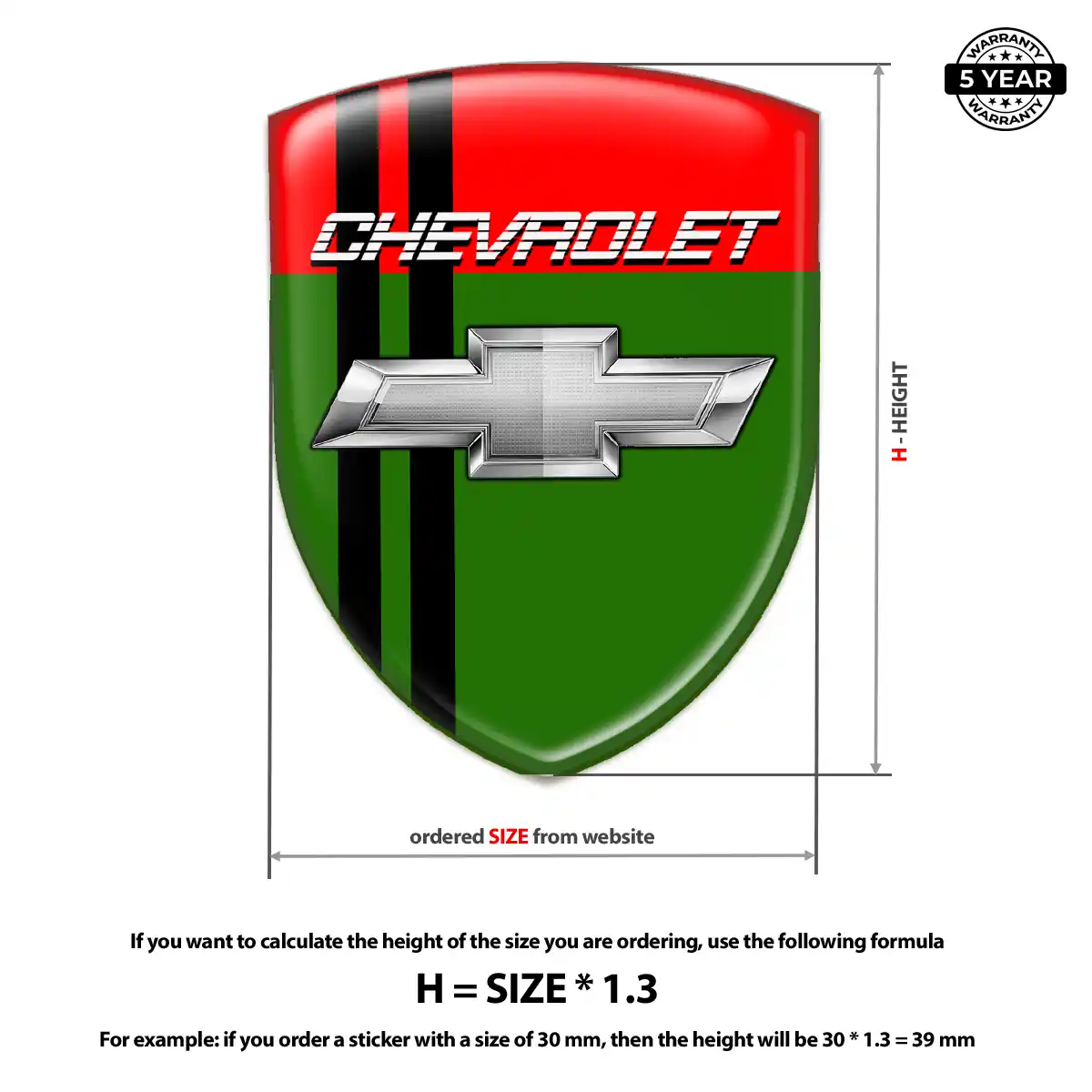 Chevrolet Crest Logo Emblem Refined Design