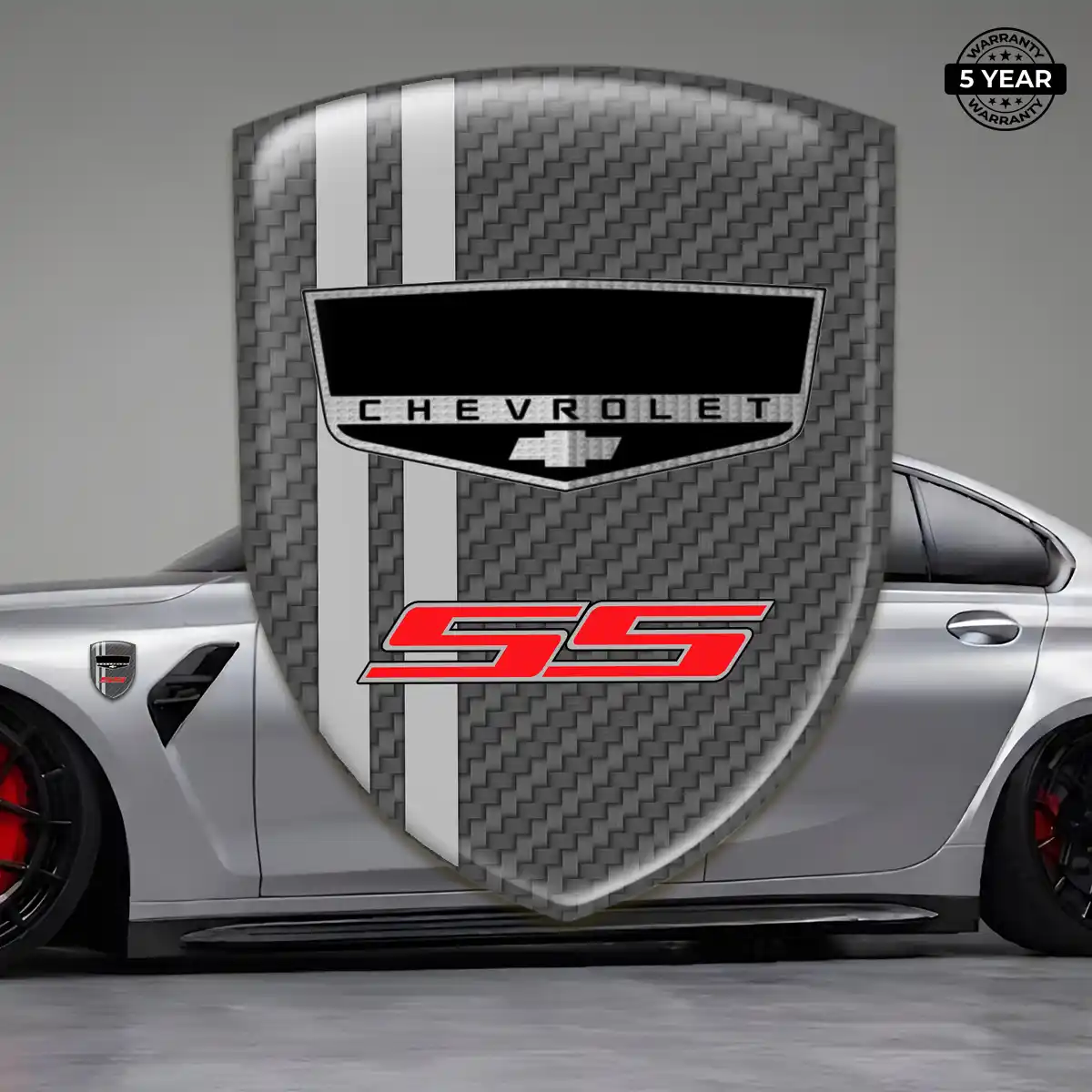 Chevrolet Domed Badge Elite Finish
