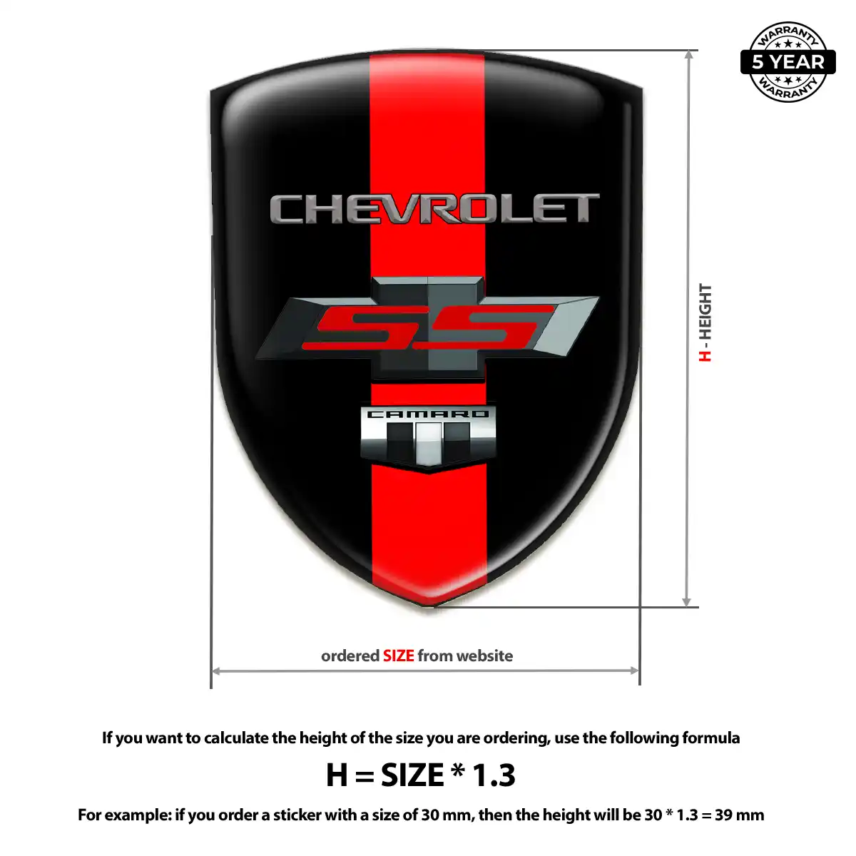 Chevrolet Domed Badge Refined Design