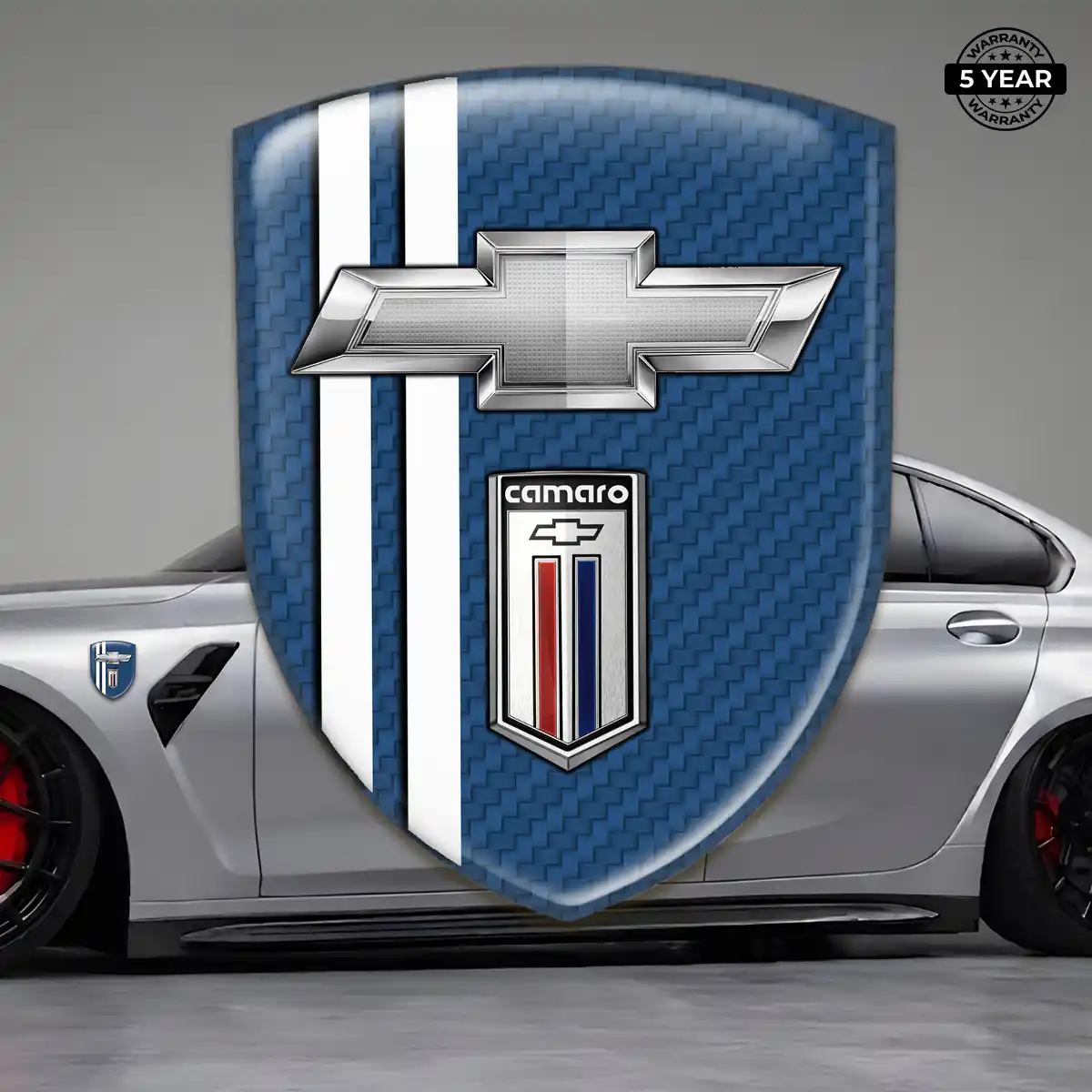Chevrolet Domed Car Sticker Prestige Line