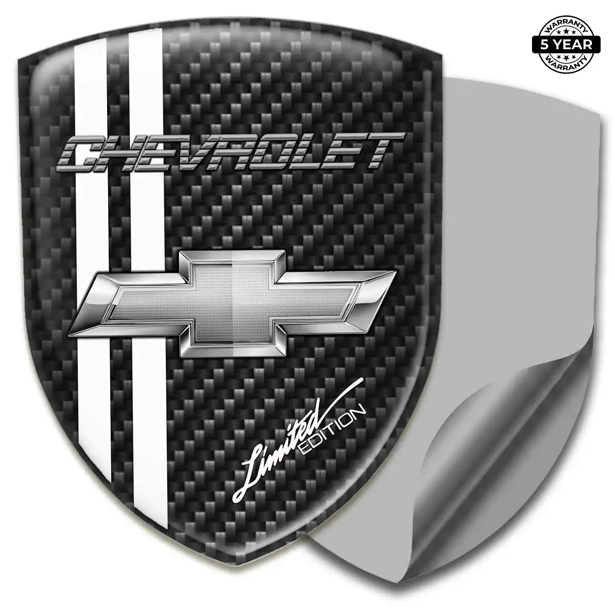 Chevrolet Domed Decal Prime Quality