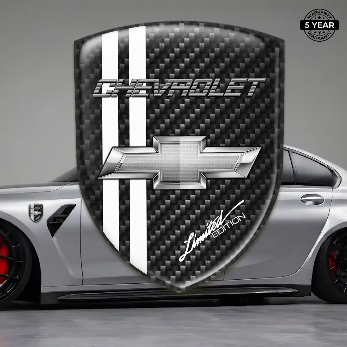Chevrolet Domed Decal Prime Quality