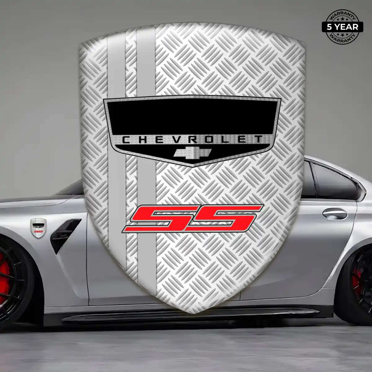 Chevrolet Domed Decal Refined Design