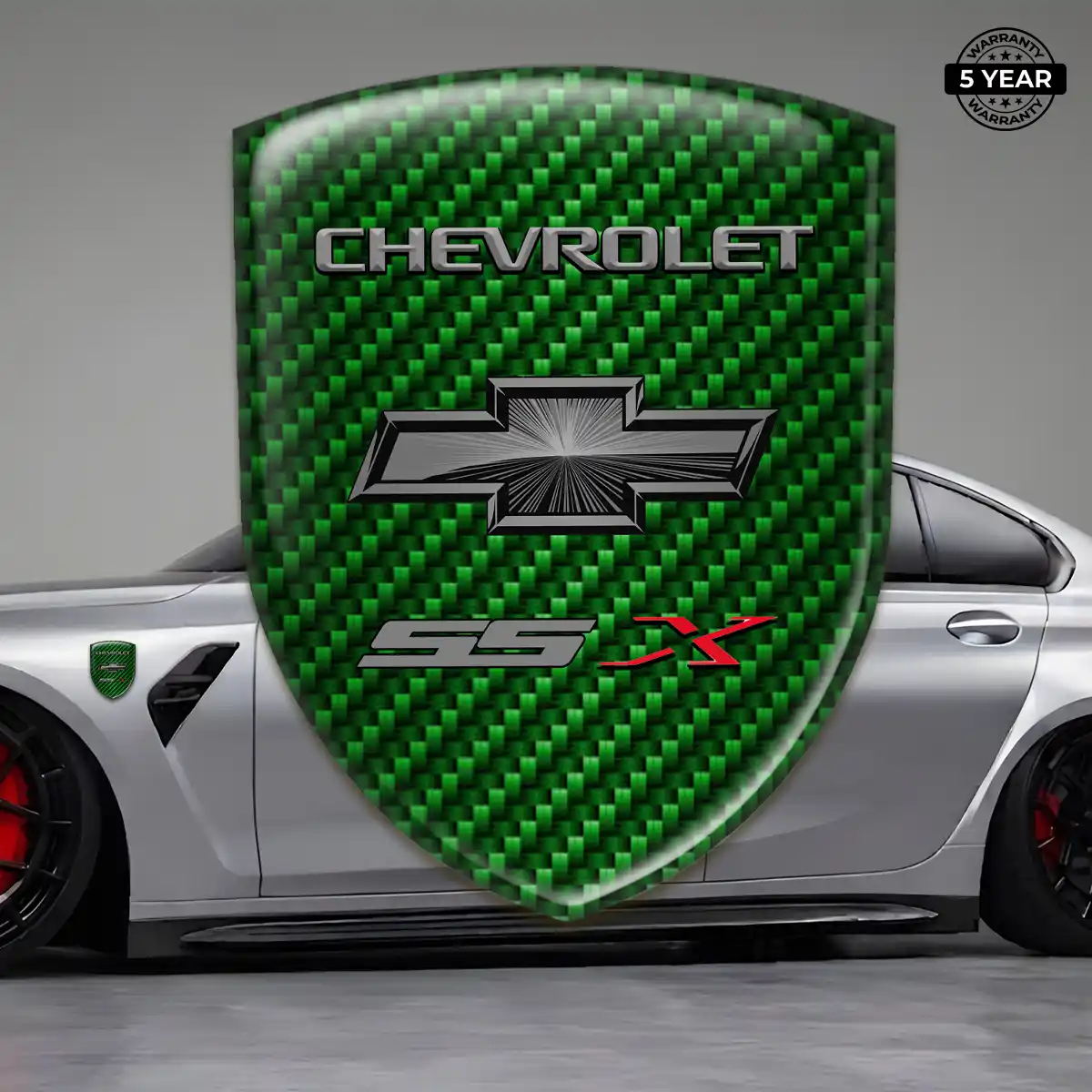 Chevrolet Domed Logo Decal Signature Grade