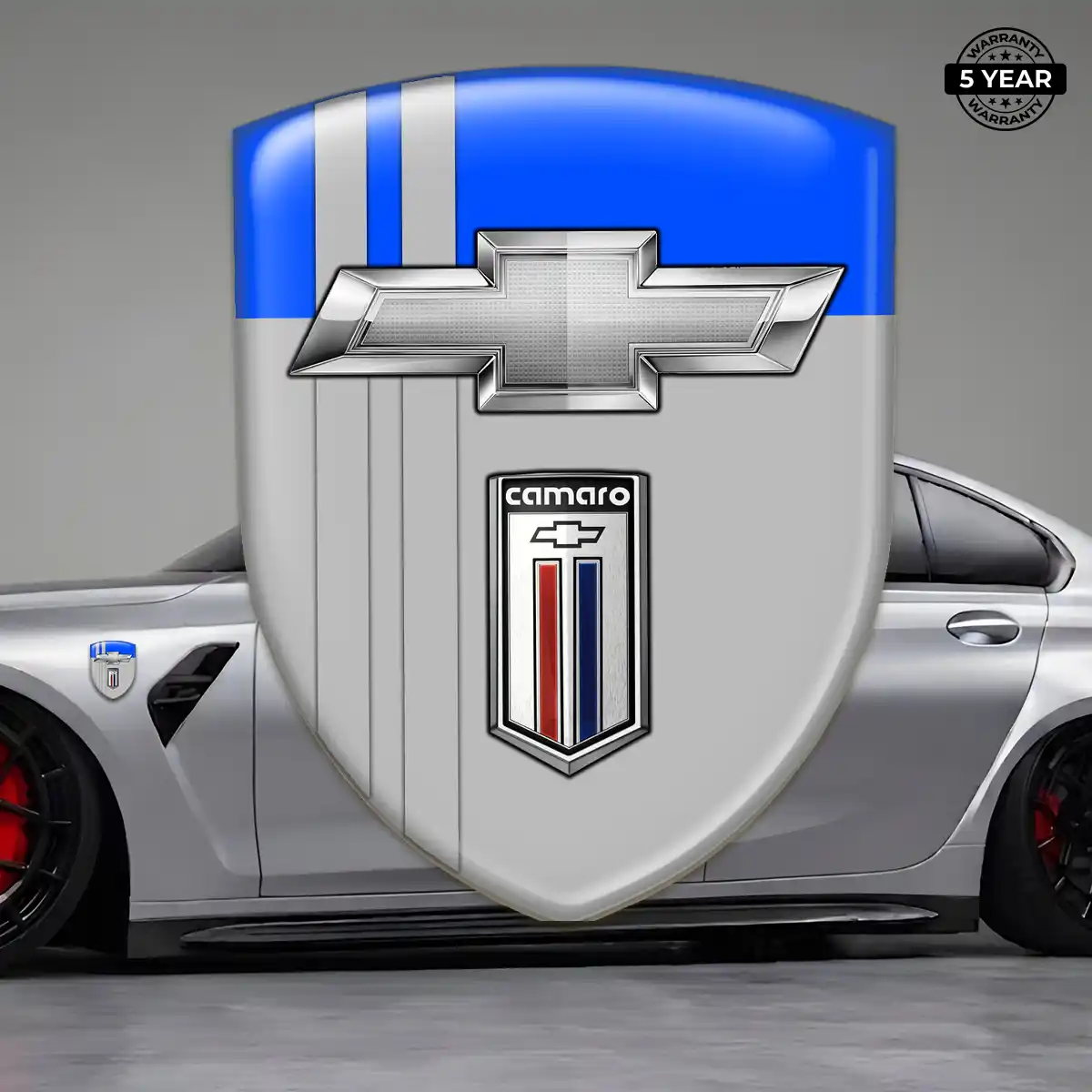 Chevrolet Domed Logo Decal Sleek Style