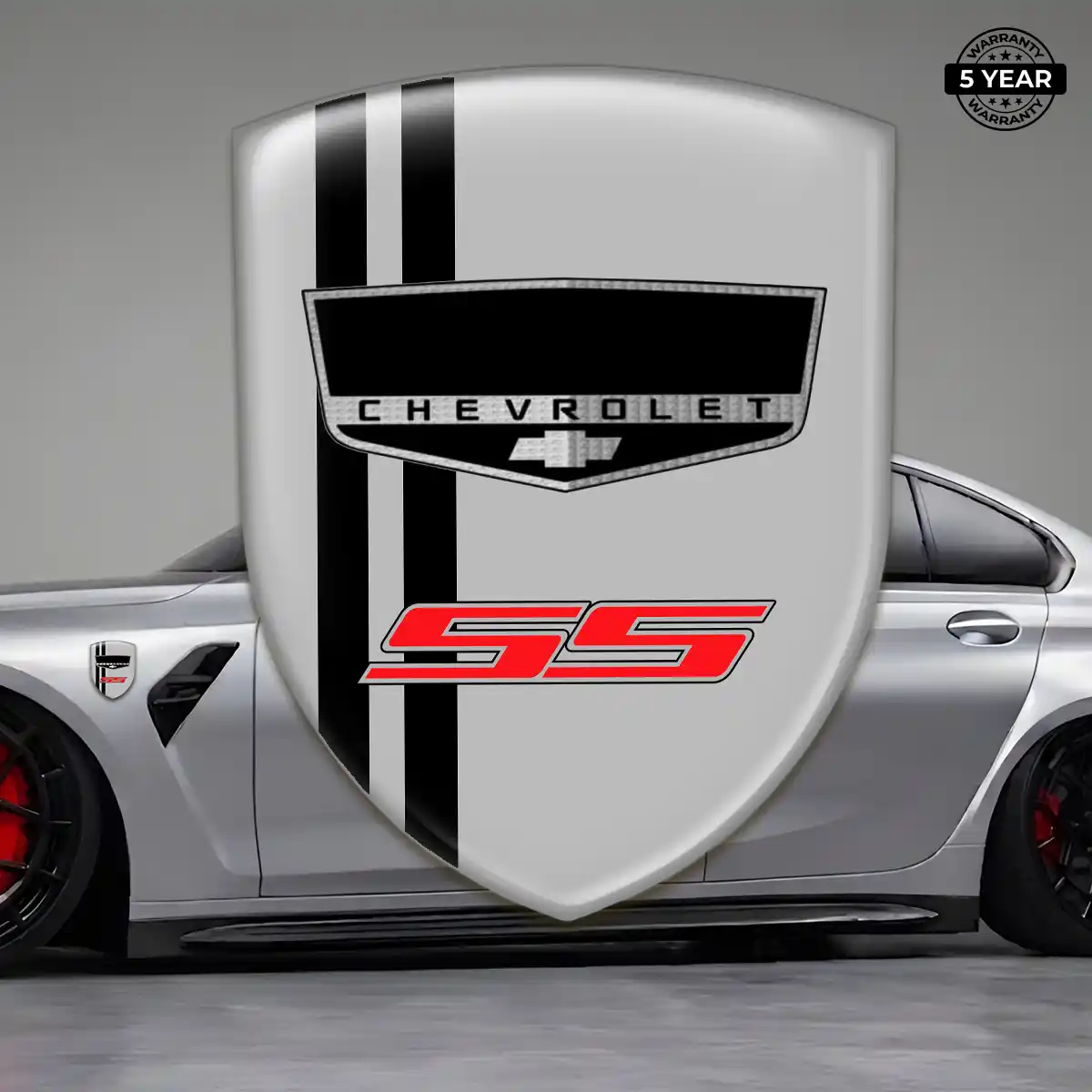 Chevrolet Domed Logo Sticker Prime Quality