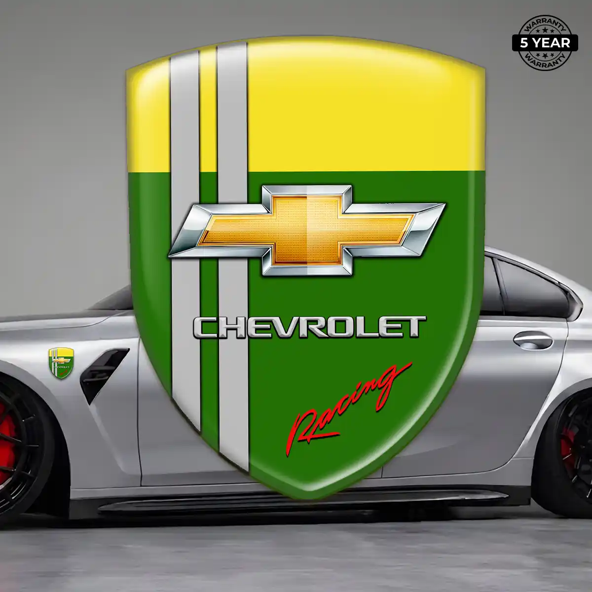 Chevrolet Domed Logo Sticker Refined Design