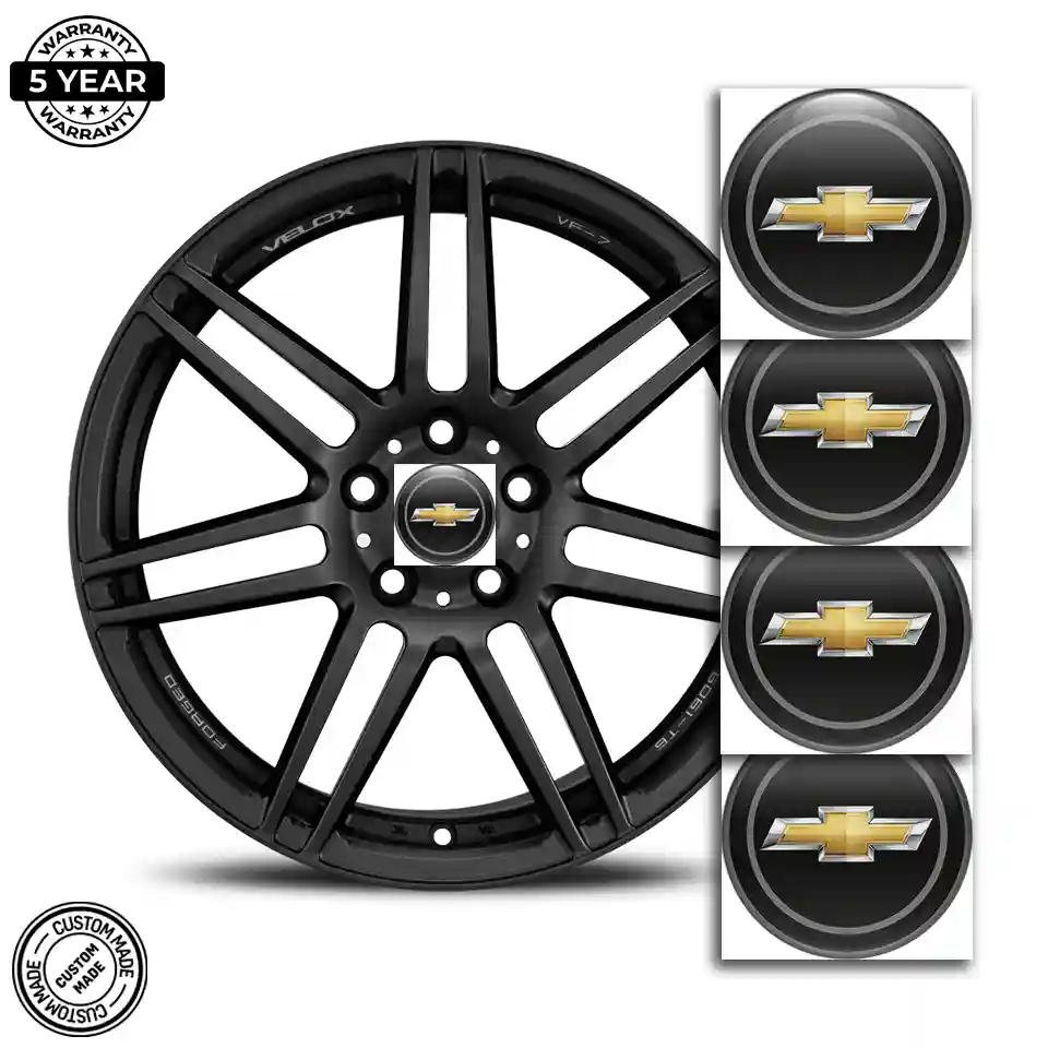 Chevrolet Domed Sticker Premium Quality