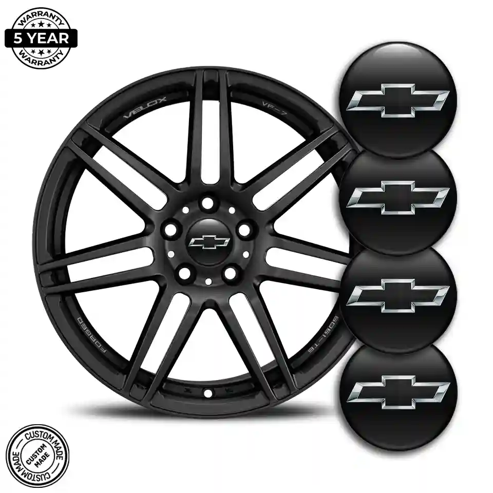 Chevrolet Domed Sticker Stylish Design