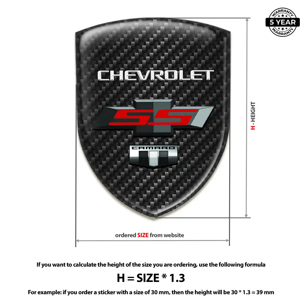 Chevrolet Emblem Badge Logo Sleek Style