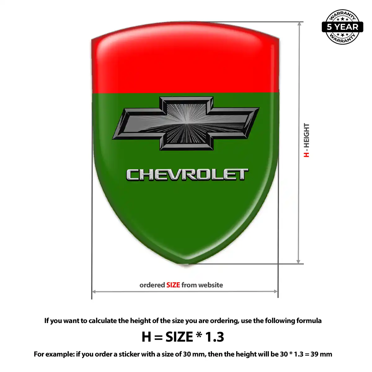 Chevrolet Emblem Badge Refined Design