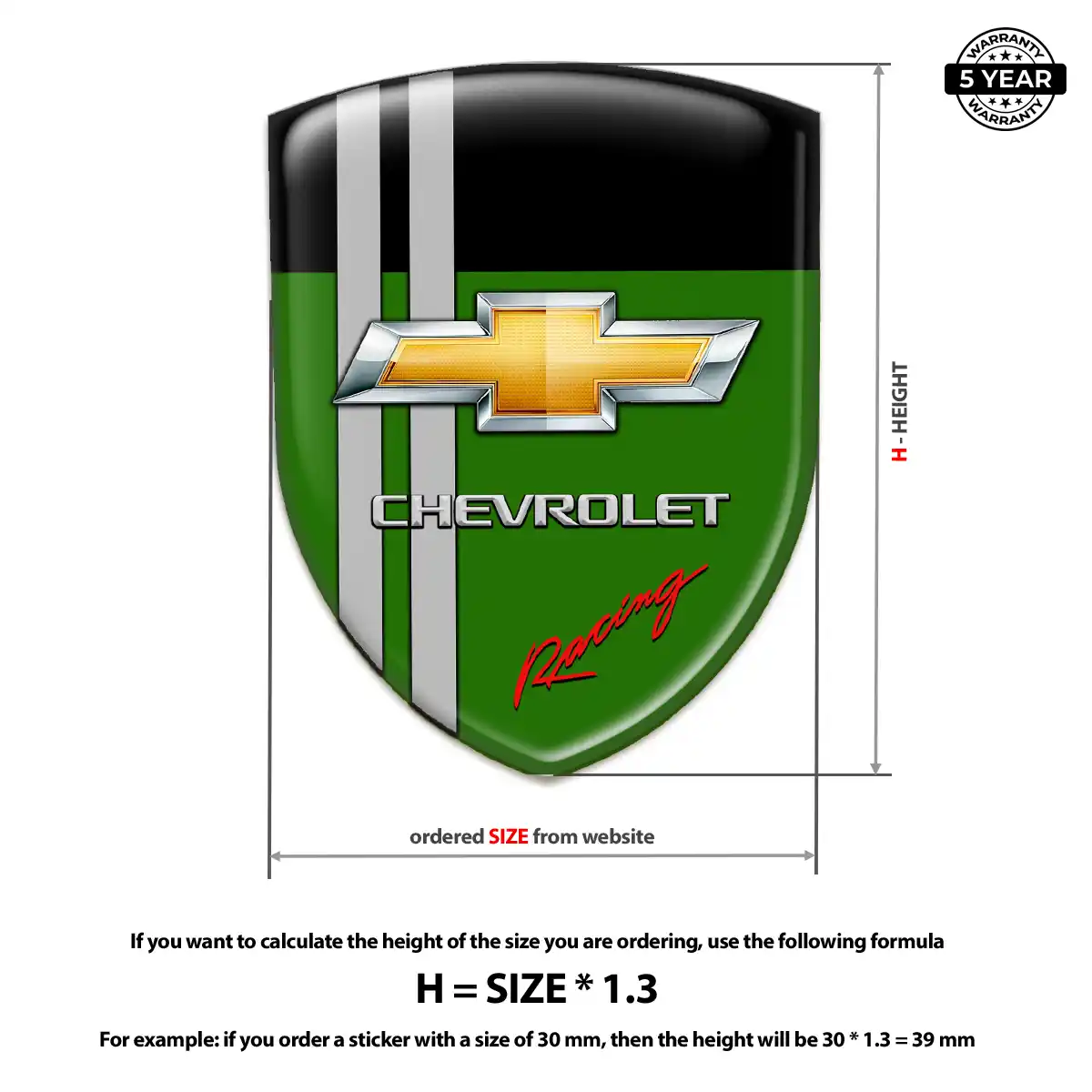 Chevrolet Emblem Badge Sleek Style