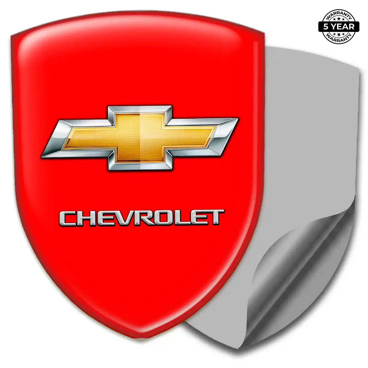 Chevrolet Emblem Domed Badge Elite Finish
